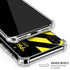 Black and Yellow Stripes iPhone XS Max Clear Case